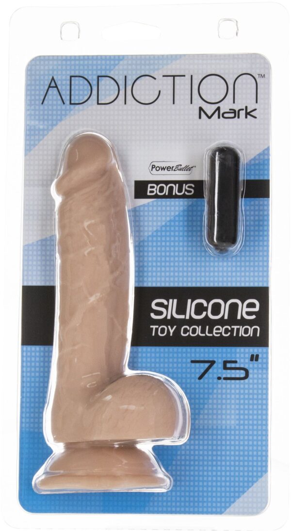 Addiction - Mark Dildo Met Zuignap - 19 cm - Afbeelding 5