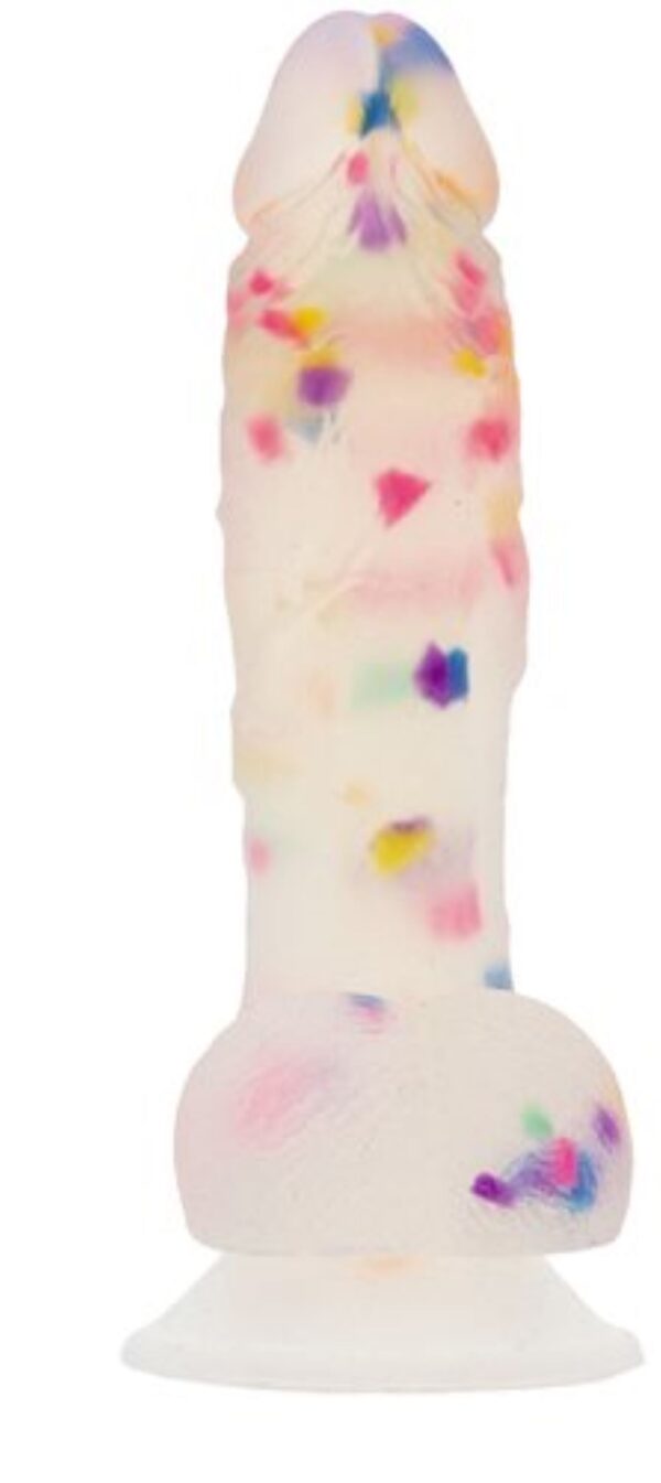 Addiction - Party Marty Confetti Dildo - 18 cm - Afbeelding 2