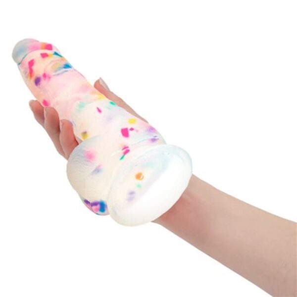 Addiction - Party Marty Confetti Dildo - 18 cm - Afbeelding 3
