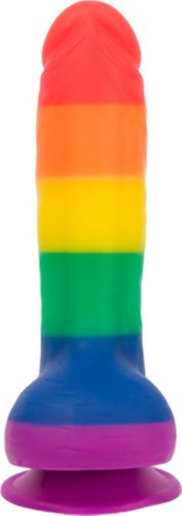Addiction - Justin Rainbow Siliconen Dildo - 19 cm - Afbeelding 2