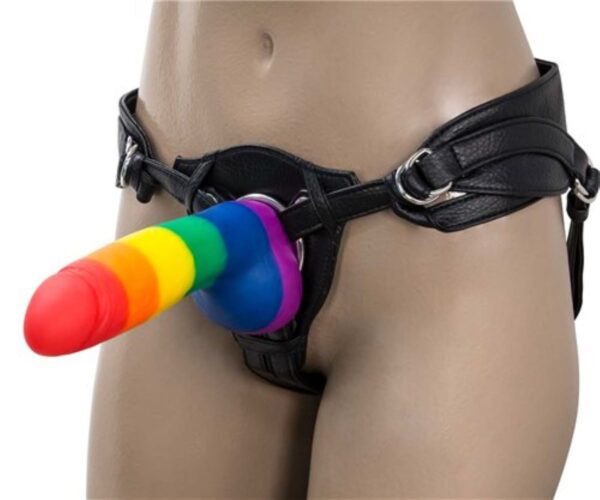 Addiction - Justin Rainbow Siliconen Dildo - 19 cm - Afbeelding 6