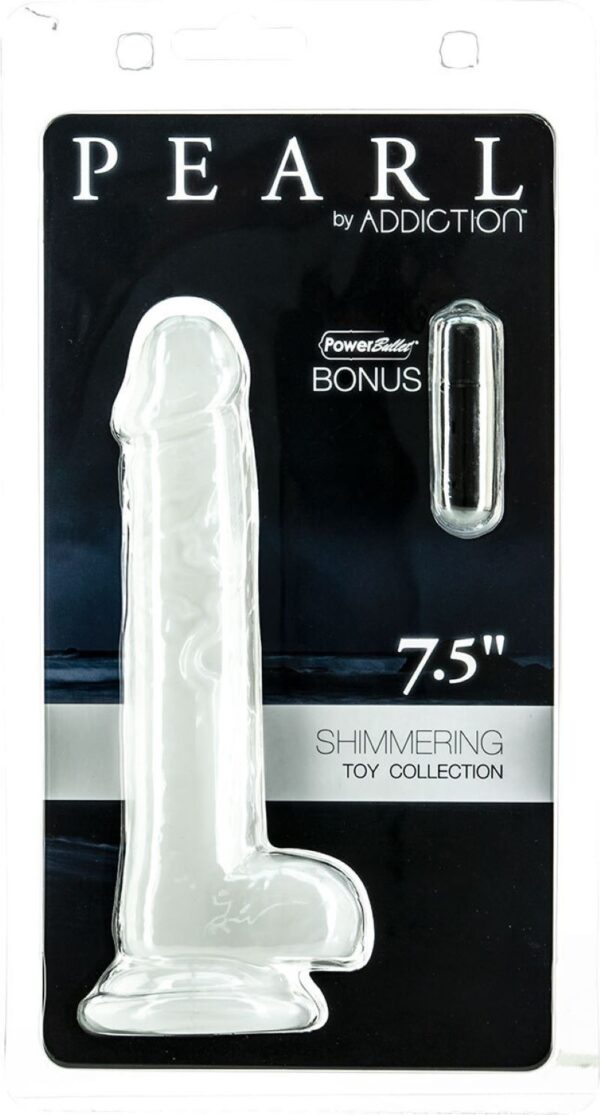 Addiction - Pearl Dildo Met Zuignap - 18 cm - Afbeelding 5