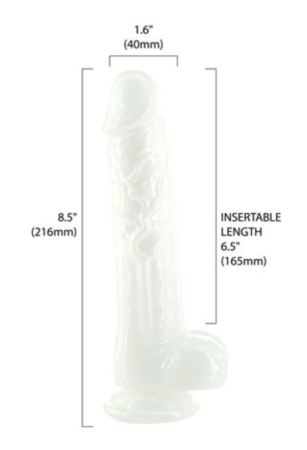 Addiction - Pearl Dildo Met Zuignap - 20 cm - Afbeelding 4