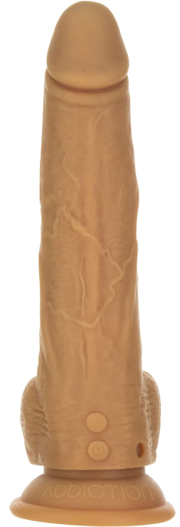 Naked Addiction - Realistische Stotende Dildo met Afstandsbediening - 23 cm - Afbeelding 2