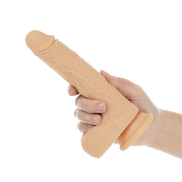 Naked Addiction - Realistische Roterende En Stotende Dildo Met Afstandsbedi - Afbeelding 3
