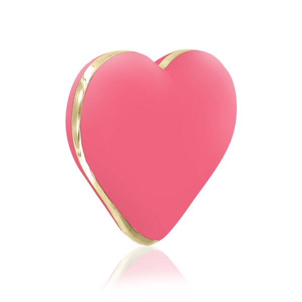 RS - Icons - Heart Vibe Vibrator - Koraalroze - Afbeelding 2