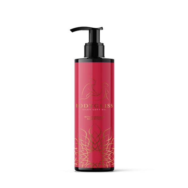 BodyGliss - Massage Olie En Glijmiddel in 1 Rozenblaadjes -150 ml - Afbeelding 2