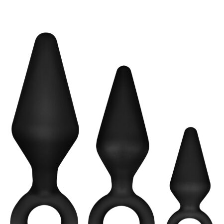 Anal Adventures Platinum - Siliconen Anaal Plug Set