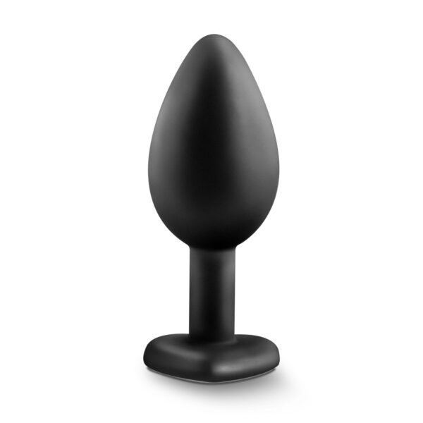 Temptasia - Bling Anaalplug - Medium - Zwart - Afbeelding 2