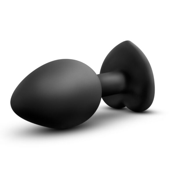 Temptasia - Bling Anaalplug - Medium - Zwart - Afbeelding 3
