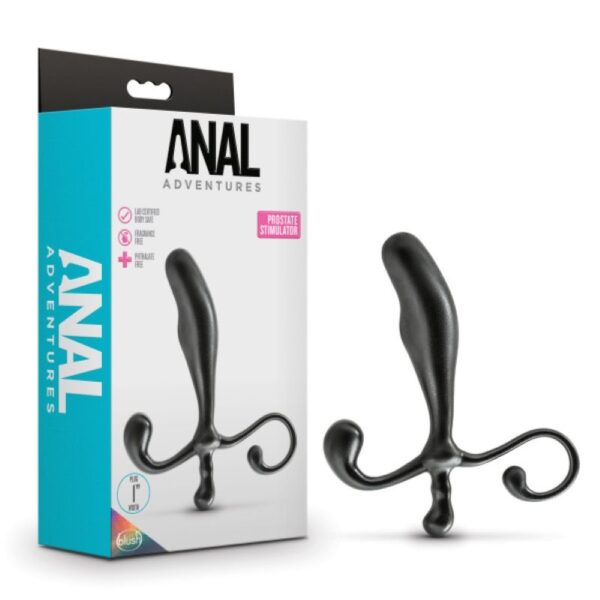 Anal Adventures - Prostaat Stimulator - Zwart - Afbeelding 3