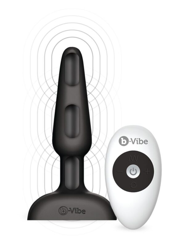 b-Vibe Trio Buttplug Met Afstandsbediening - Afbeelding 2
