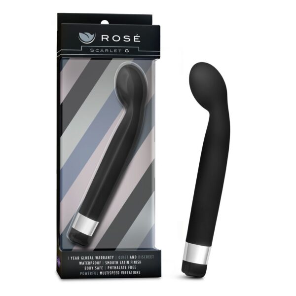Rose - Scarlet G-spot Vibrator - Zwart - Afbeelding 5