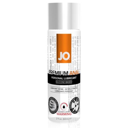 System JO - Premium Anaal Glijmiddel - Verwarmend & Siliconenbasis 60ml