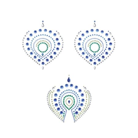 Flamboyant Body Stickers - Groen/Blauw