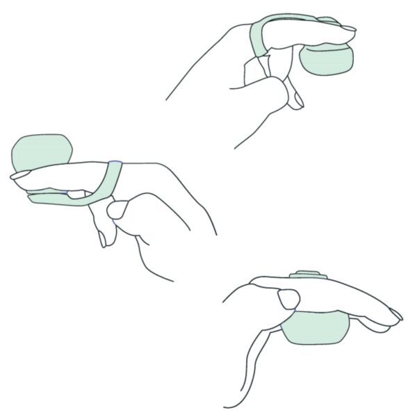 Dame Products - Fin Vinger Vibrator - Jade - Afbeelding 4