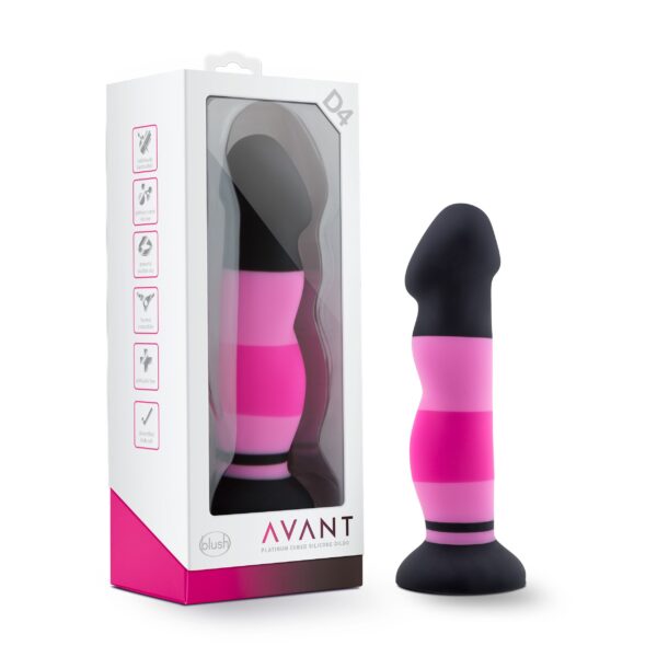 Avant - Siliconen Dildo Met Zuignap - Sexy in Pink - Afbeelding 6