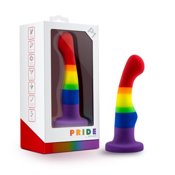 Avant - Pride Siliconen Dildo Met Zuignap - Freedom - Afbeelding 6