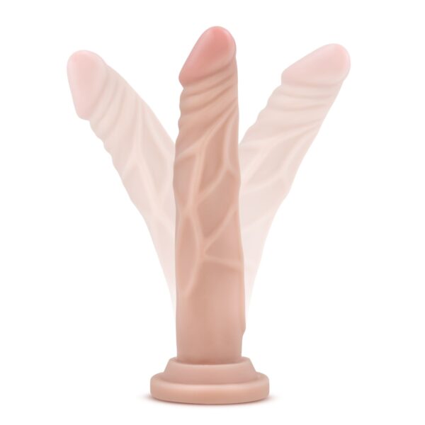 Dr. Skin - Realistische Dildo Met Zuignap 19 cm - Beige - Afbeelding 5
