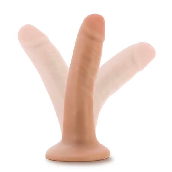 Dr. Skin - Realistische Dildo Met Zuignap 14 cm - Vanille - Afbeelding 5