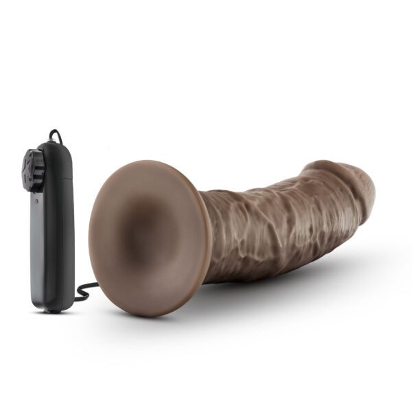 Dr. Skin - Dr. Joe Vibrator Met Zuignap 20 cm - Chocolate - Afbeelding 4
