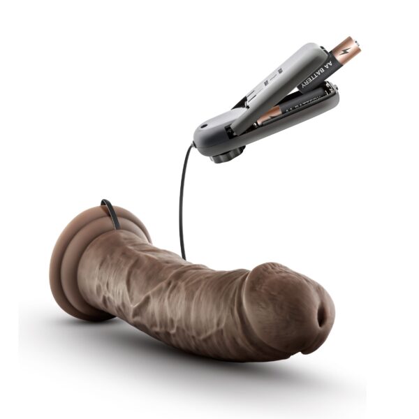 Dr. Skin - Dr. Joe Vibrator Met Zuignap 20 cm - Chocolate - Afbeelding 5