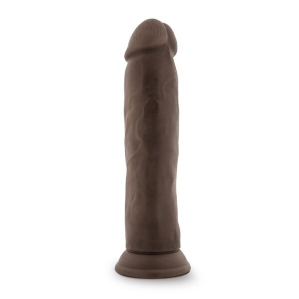 Dr. Skin - Realistische Dildo Met Zuignap 24 cm - Chocolate - Afbeelding 2