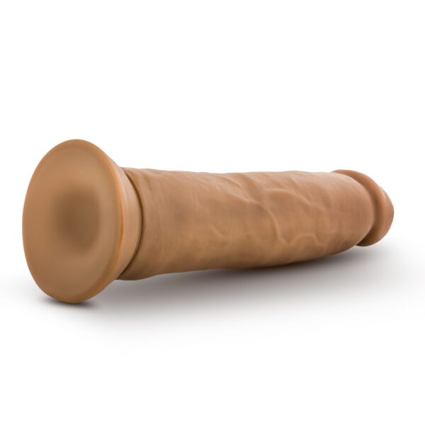 Dr. Skin - Realistische Dildo Met Zuignap 24 cm - Mocha - Afbeelding 4