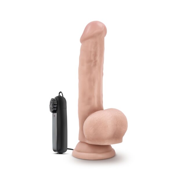 Dr. Skin - Dr. Jay Vibrator Met Zuignap 22 cm - Beige - Afbeelding 2