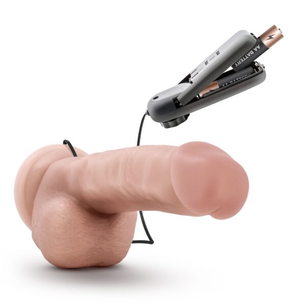 Dr. Skin - Dr. Jay Vibrator Met Zuignap 22 cm - Beige - Afbeelding 5