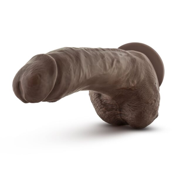 Dr. Skin - Mr. Mayor Dildo Met Zuignap 22,8 cm - Chocolate - Afbeelding 3