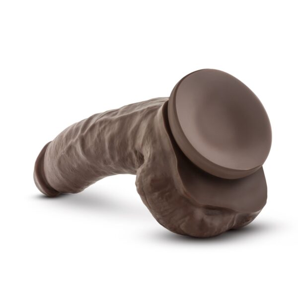Dr. Skin - Mr. Mayor Dildo Met Zuignap 22,8 cm - Chocolate - Afbeelding 4
