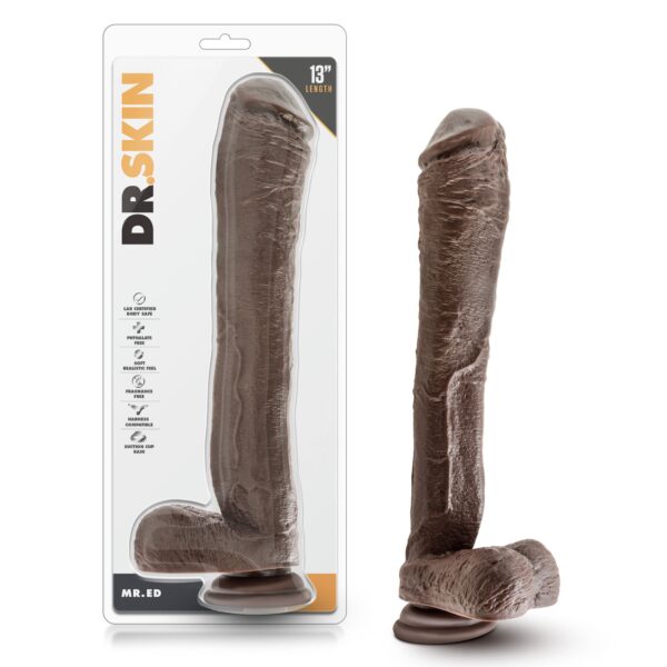 Dr. Skin - Mr. Ed XL Dildo Met Zuignap 33 cm - Afbeelding 5