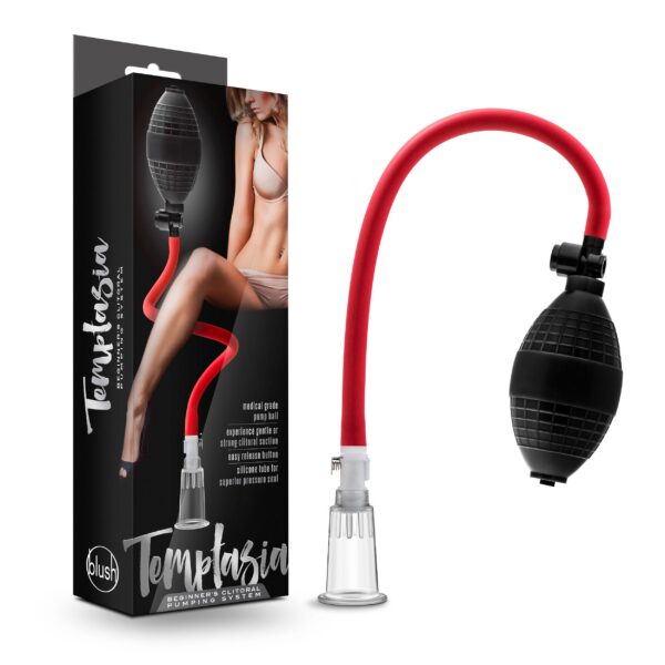 Temptasia - Clitoris/ Tepel Vacuüm Zuiger Met Knijpbal Systeem - Afbeelding 5