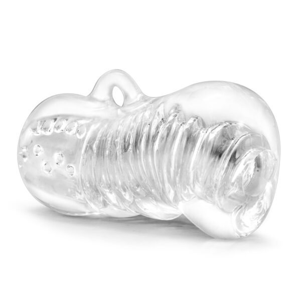 M for Men - Hand Tool Masturbator - Transparant - Afbeelding 2