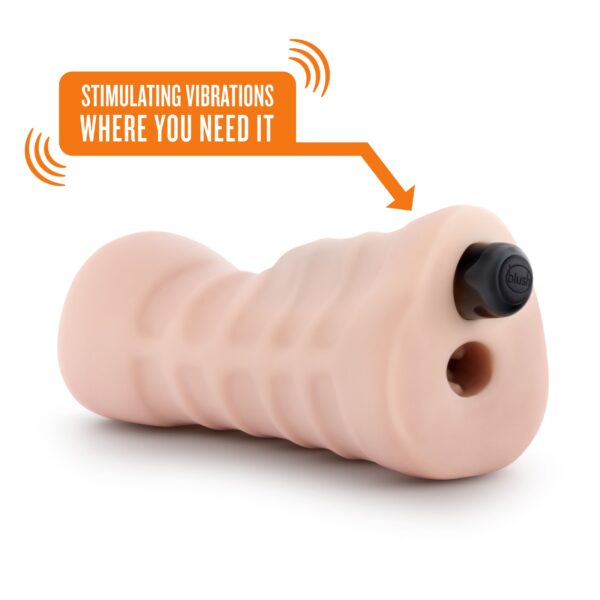 M for Men - Ashley Masturbator Met Bullet Vibrator- Vagina - Afbeelding 5