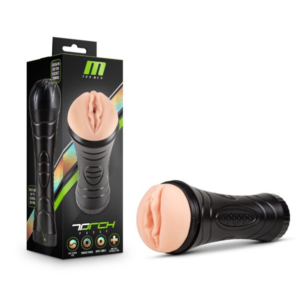M for Men - The Torch Pussy Masturbator - Vagina - Afbeelding 6