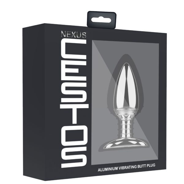 Nexus - Cestos Vibrerende Aluminium Buttplug Met Afstandsbediening - Afbeelding 4