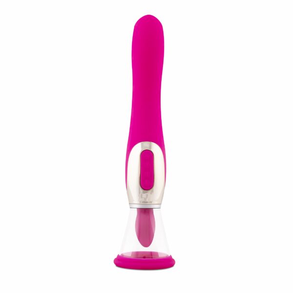 Teazers - Pleasure Pump Met G-Spot Vibrator - Roze - Afbeelding 4