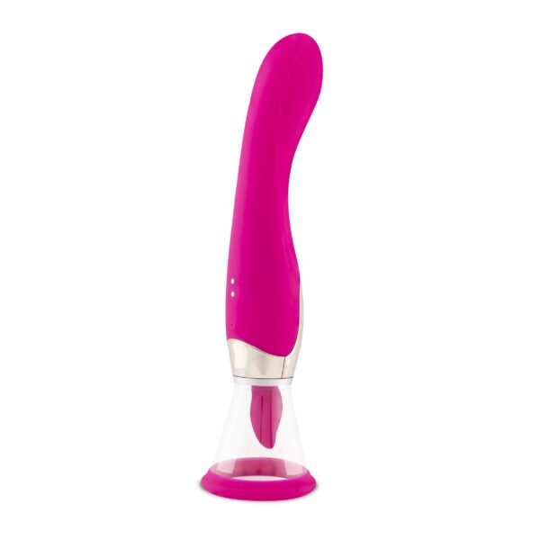 Teazers - Pleasure Pump Met G-Spot Vibrator - Roze - Afbeelding 6