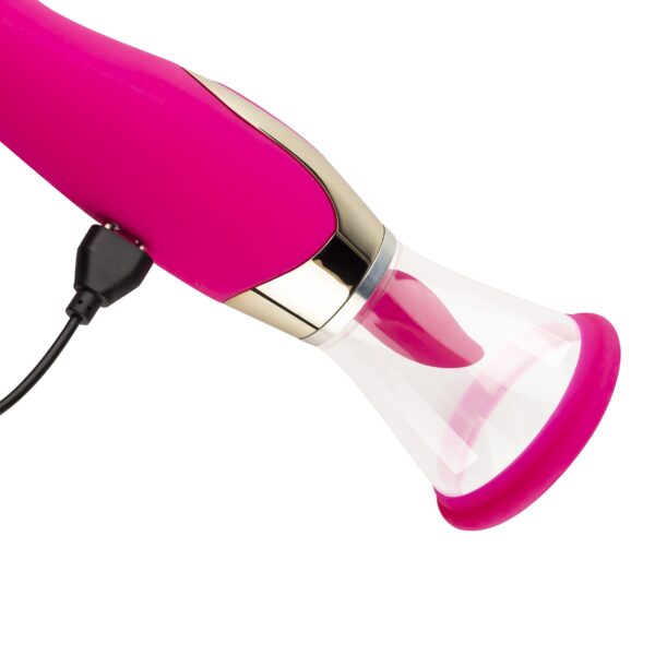 Teazers - Pleasure Pump Met G-Spot Vibrator - Roze - Afbeelding 7