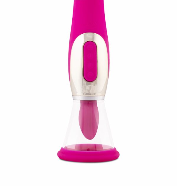 Teazers - Pleasure Pump Met G-Spot Vibrator - Roze - Afbeelding 9