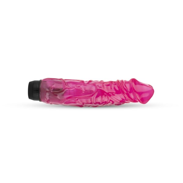 Jelly Supreme - Realistische Vibrator - Roze/Glitters - Afbeelding 3