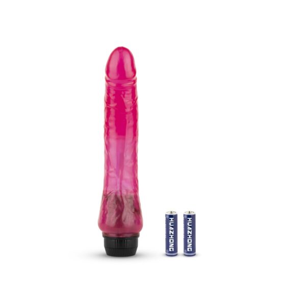 Jelly Passion - Realistische Vibrator - Roze - Afbeelding 3