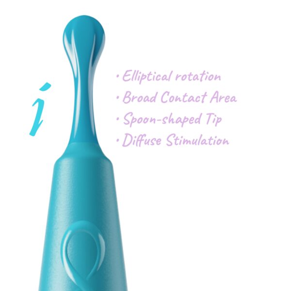 Zumio - I Spirotip Clitoris Stimulator - Aqua - Afbeelding 5
