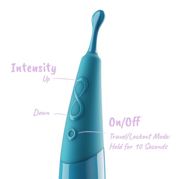 Zumio - I Spirotip Clitoris Stimulator - Aqua - Afbeelding 6
