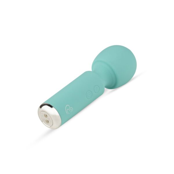 Mini Vibe Wand Vibrator - Aqua - Afbeelding 4
