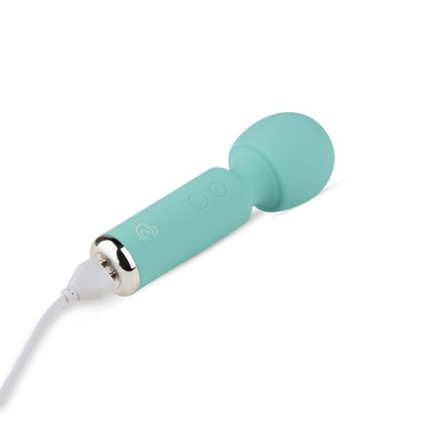 Mini Vibe Wand Vibrator - Aqua - Afbeelding 5