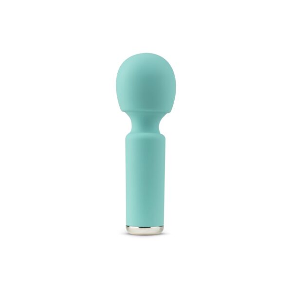 Mini Vibe Wand Vibrator - Aqua - Afbeelding 7