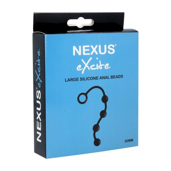Nexus - Excite Siliconen Anaal Kralen - Large - Afbeelding 3